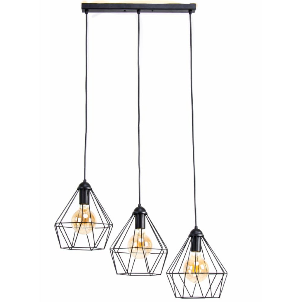 Світильник Crystal C235-450-3 Black