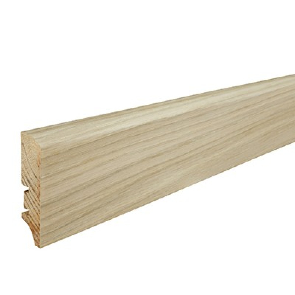 Плинтус Barlinek Р50 Дуб белое масло 60 мм.