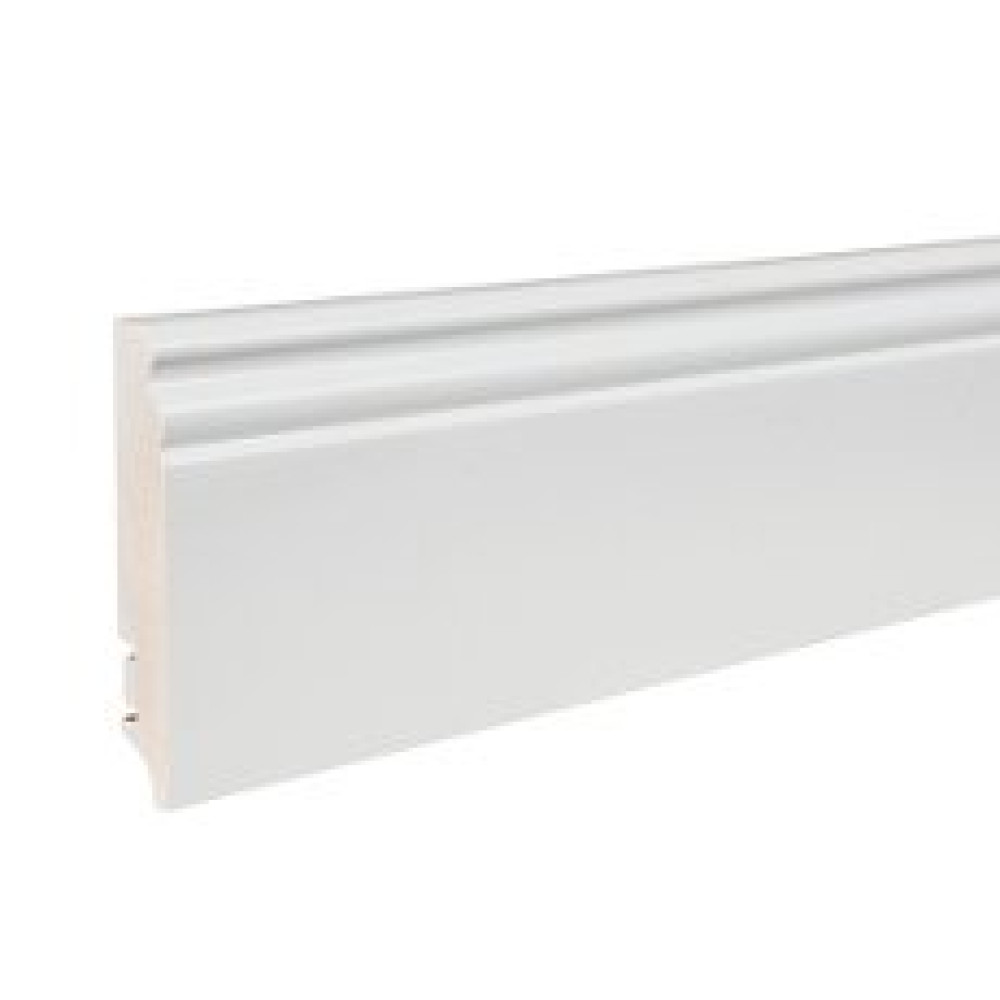 Плінтус Barlinek PW9H Білий лак 95 мм.