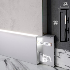 Плинтус скрытого монтажа LP-105LED