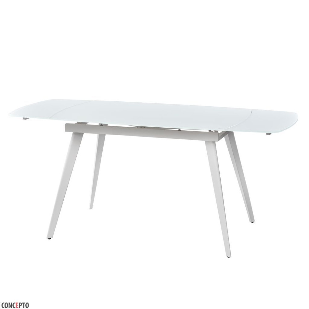 Стол Concepto раскладной Largo Matt White 120-180 см
