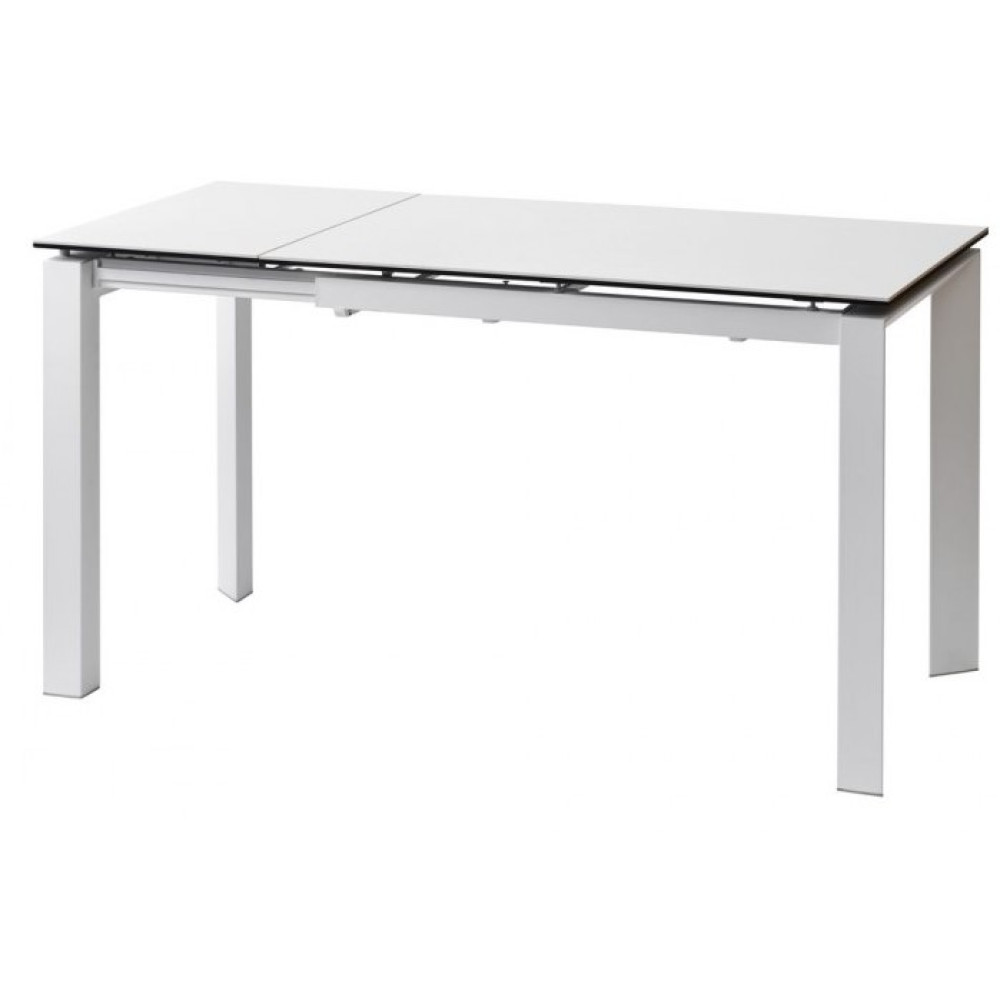 Стіл керамічний Concepto Bright Pure White 102-142