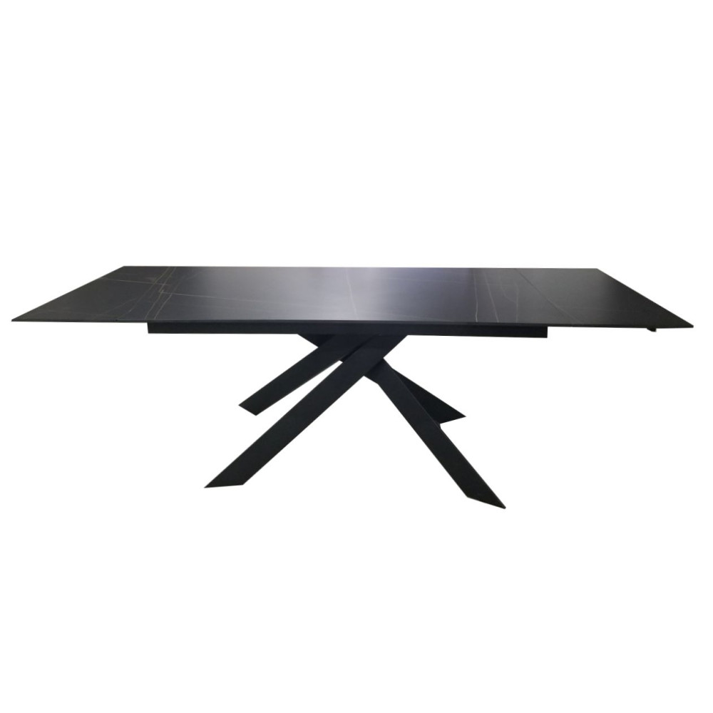 Стол раскладной Concepto Gracio Lofty Black керамика 160-240 см