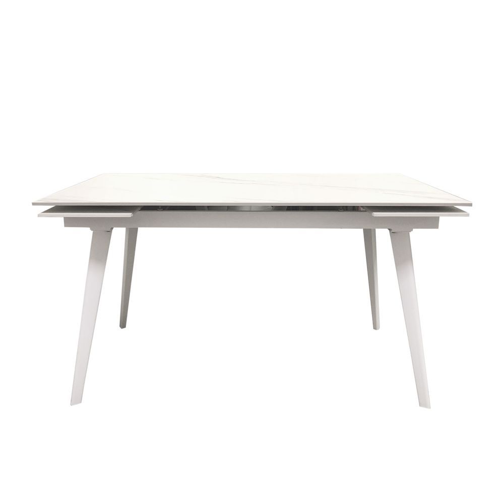 Стол Concepto раскладной Hugo Carrara White 140-200 см