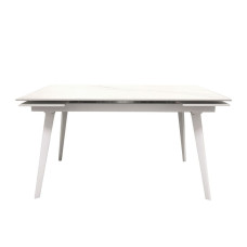 Стол Concepto раскладной Hugo Carrara White 140-200 см