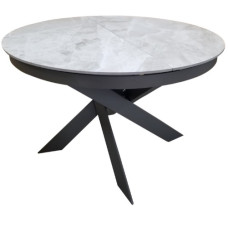 Стол раскладной Concepto Moon Light Grey керамика 110-140 см