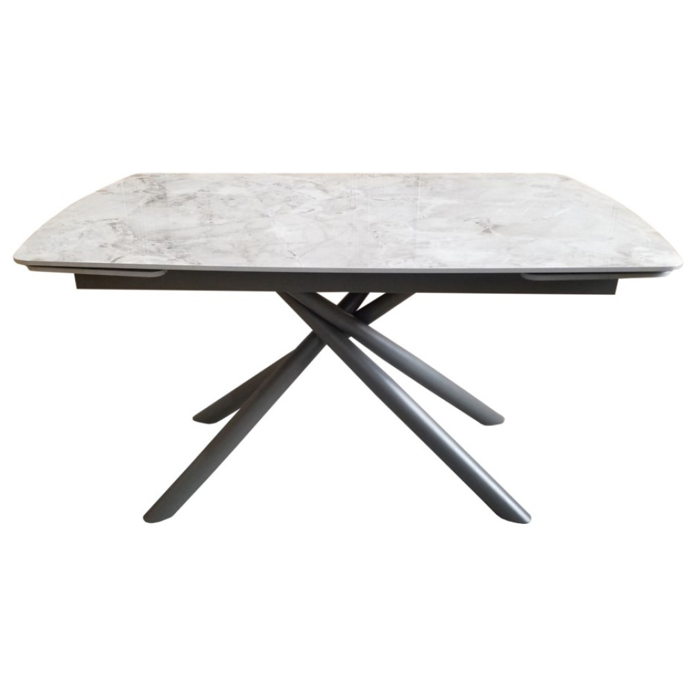 Стол раскладной Concepto Palermo Grey Stone керамика 140-200 см