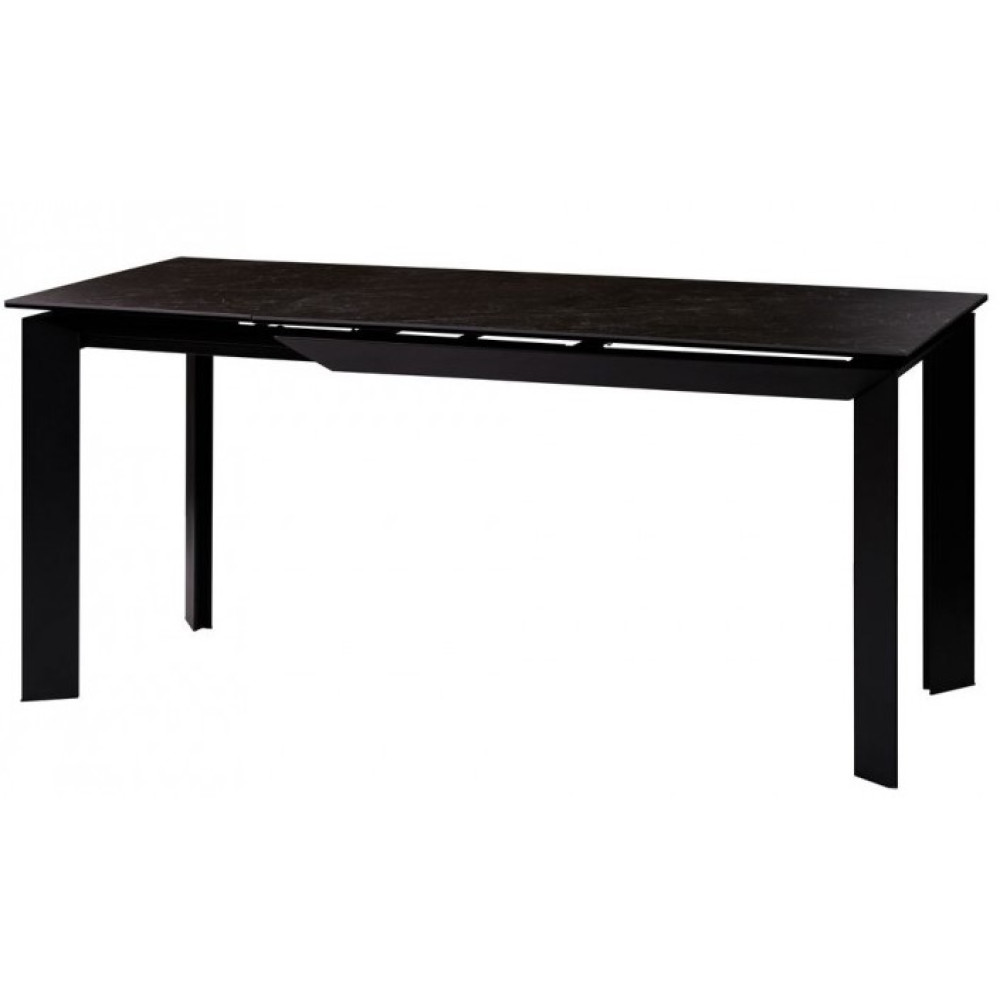 Стол керамический Concepto Vermont Black Marble 120-170
