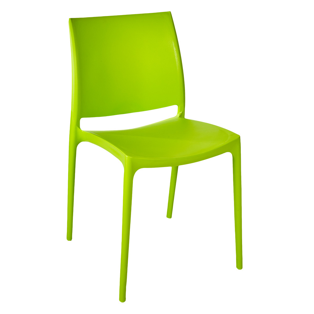 Стілець пластиковий Pierro оливковий