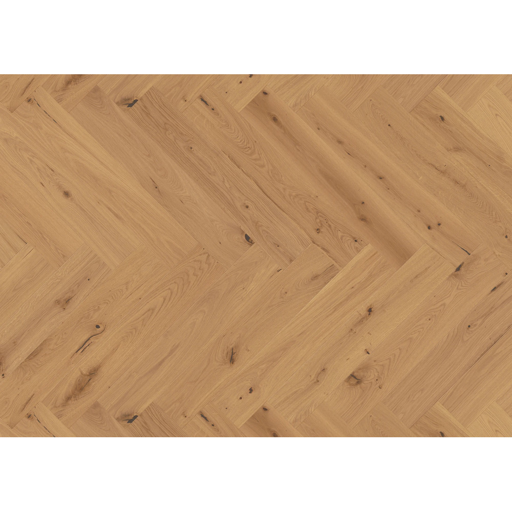 Паркетная доска Barlinek Дуб Toffee Herringbone