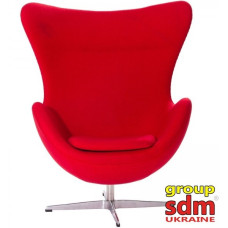 Кресло SDM Эгг (Egg) красный