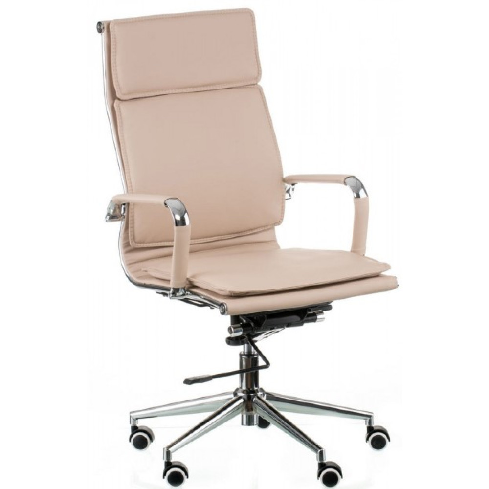 Крісло офісне Special4you Solano 4 artleather beige