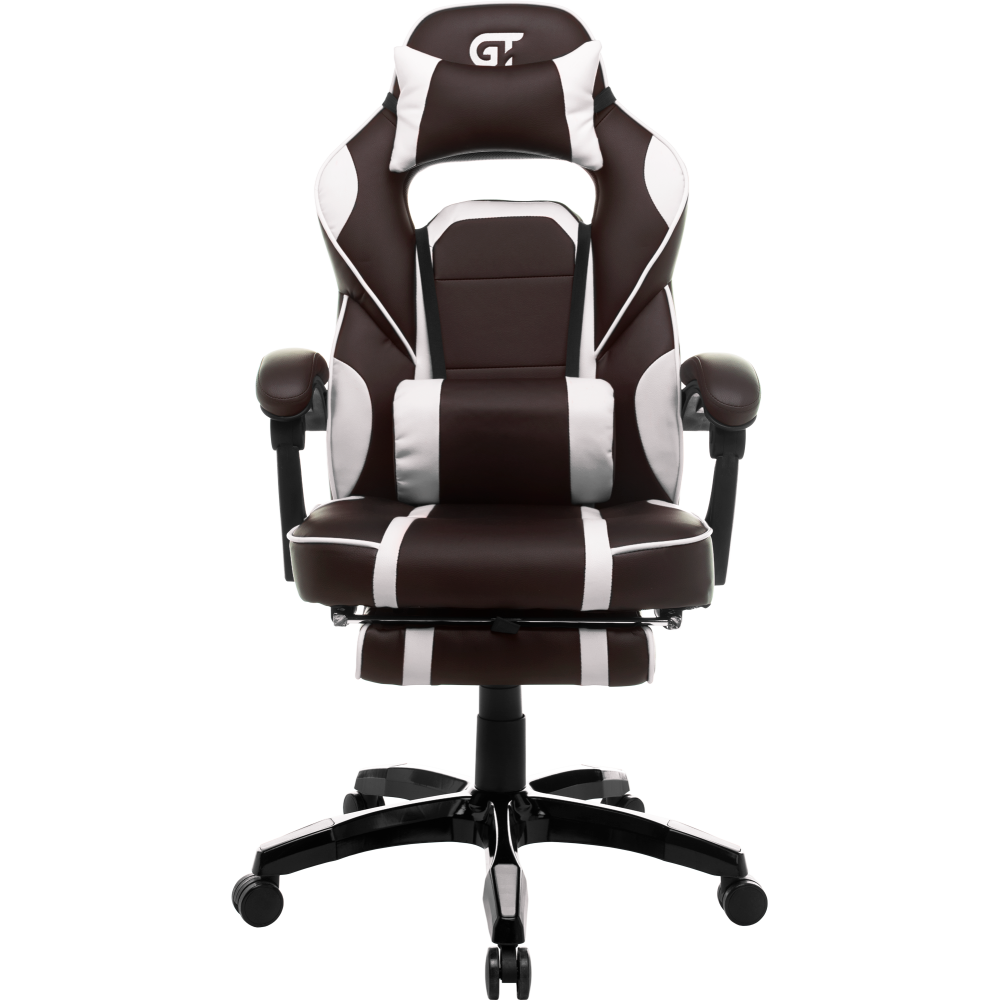 Геймерское кресло GT Racer X-2749-1 Dark Brown/White