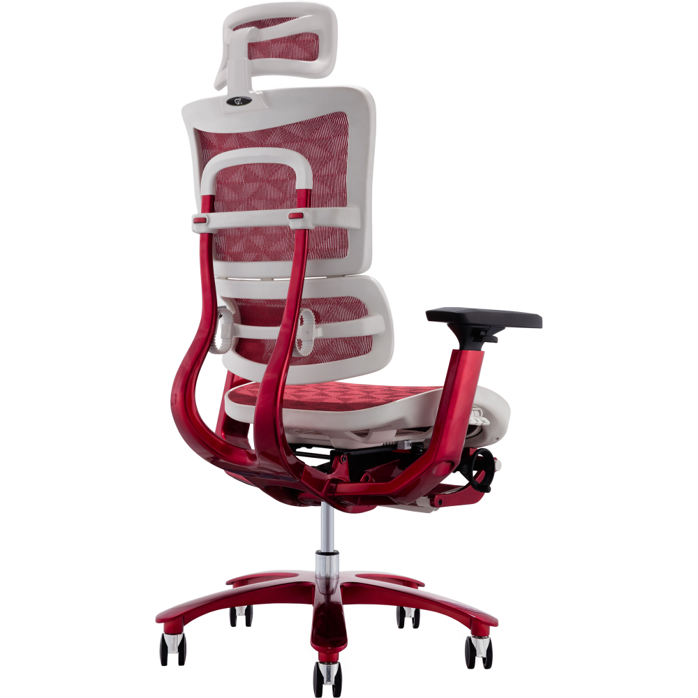 Крісло GT Racer X-815L White/Red (W-52)