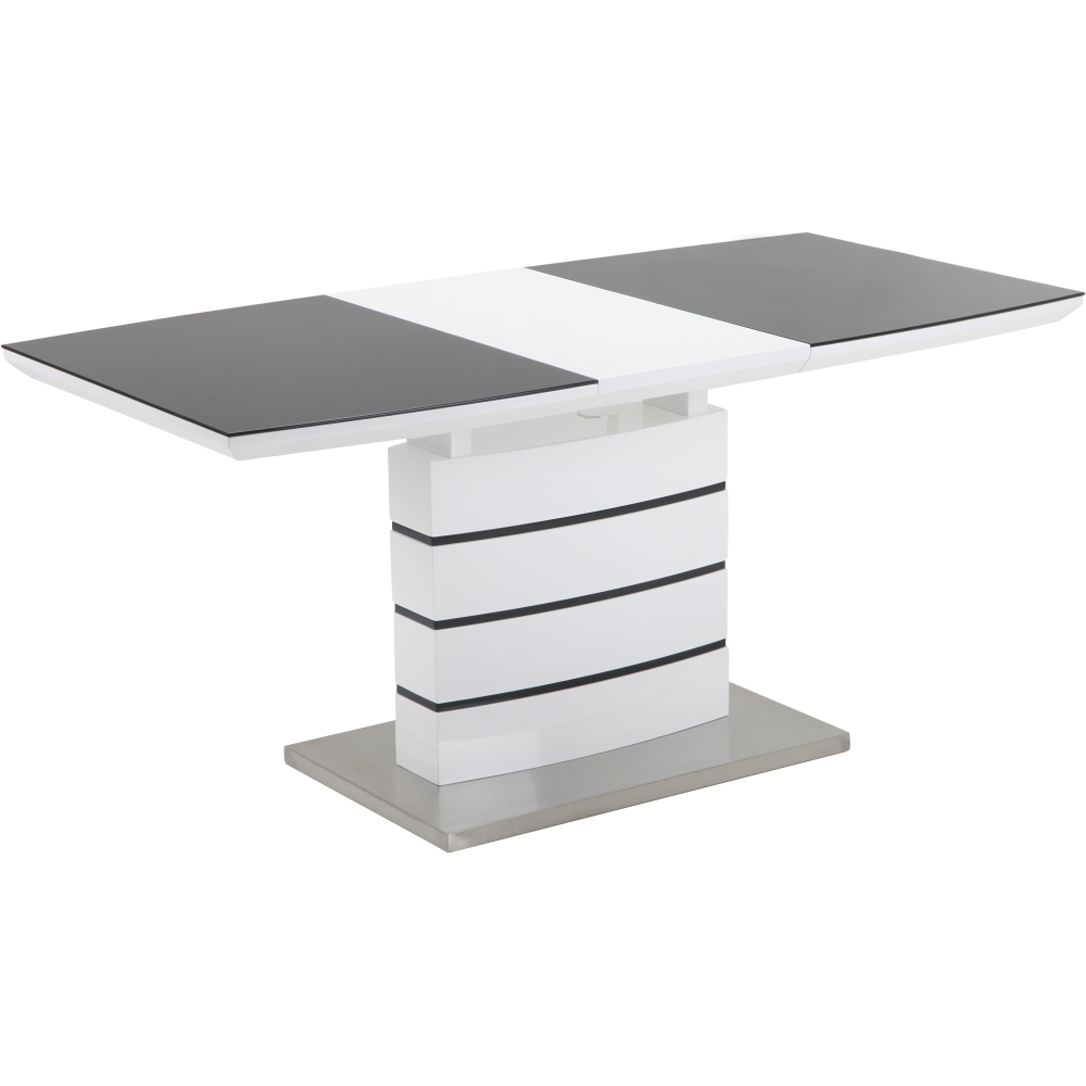 Стіл GT DT8053-2 (140-180*80*76) White/Gray
