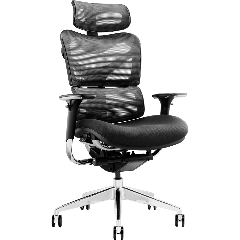 Офисное кресло GT Racer X-782 Black (W-21, B-41)