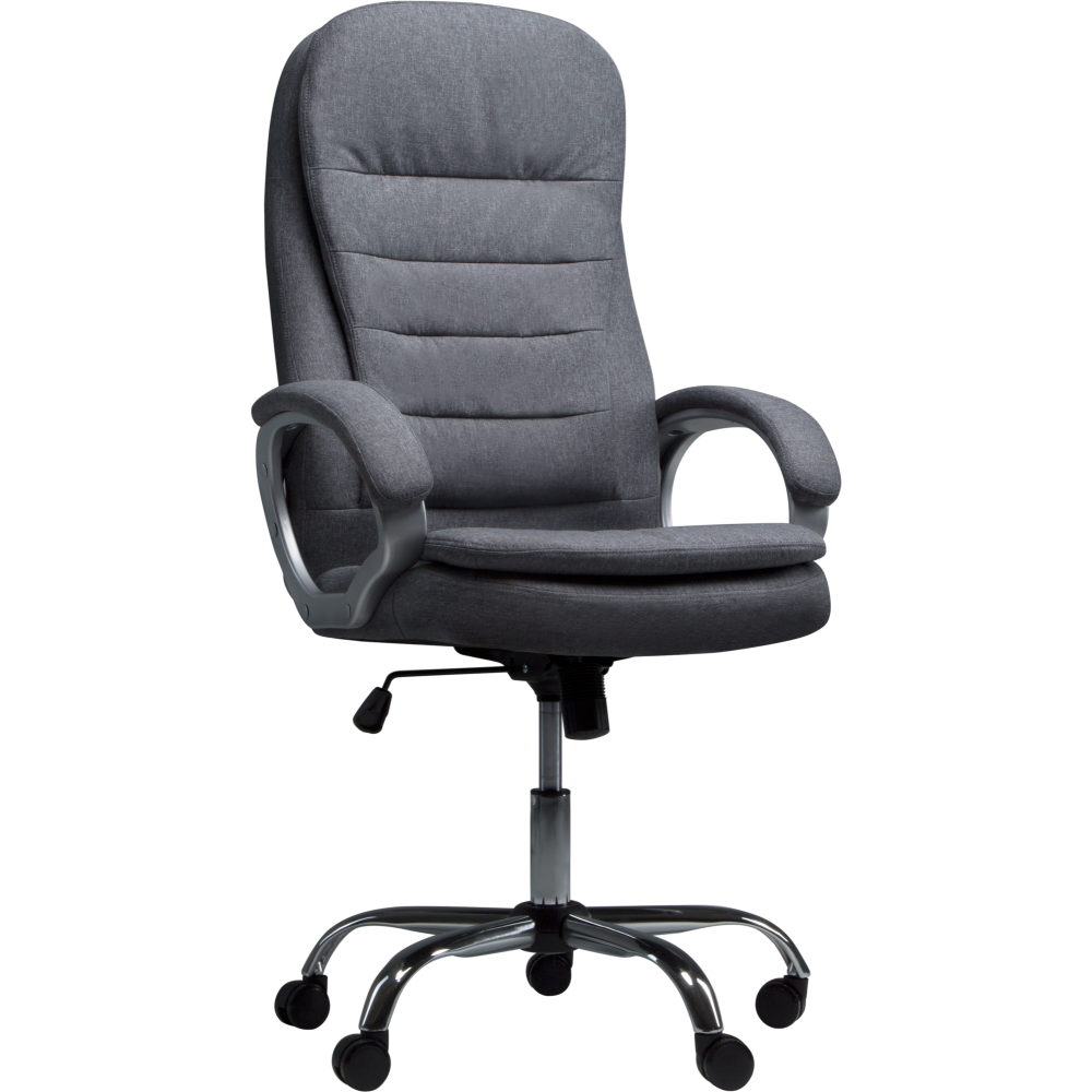 Офісне крісло GT Racer X-2873-1 Business Fabric Dark Gray