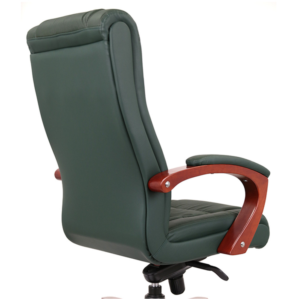 Кресло АКЛАС Артур EX MB Кожа Lux LC-green