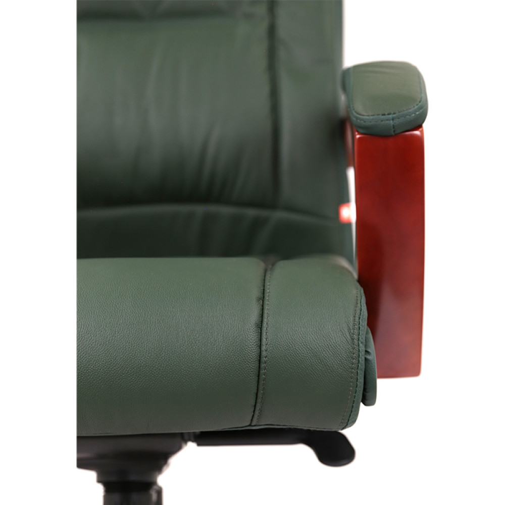 Кресло АКЛАС Артур EX MB Кожа Lux LC-green