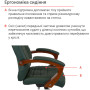 Кресло АКЛАС Атлант EX MB Кожа Lux LC-green Кресло АКЛАС Атлант EX MB Кожа Lux LC-green