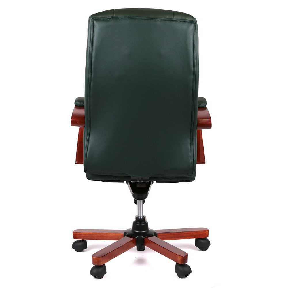 Кресло АКЛАС Атлант EX MB Кожа Lux LC-green