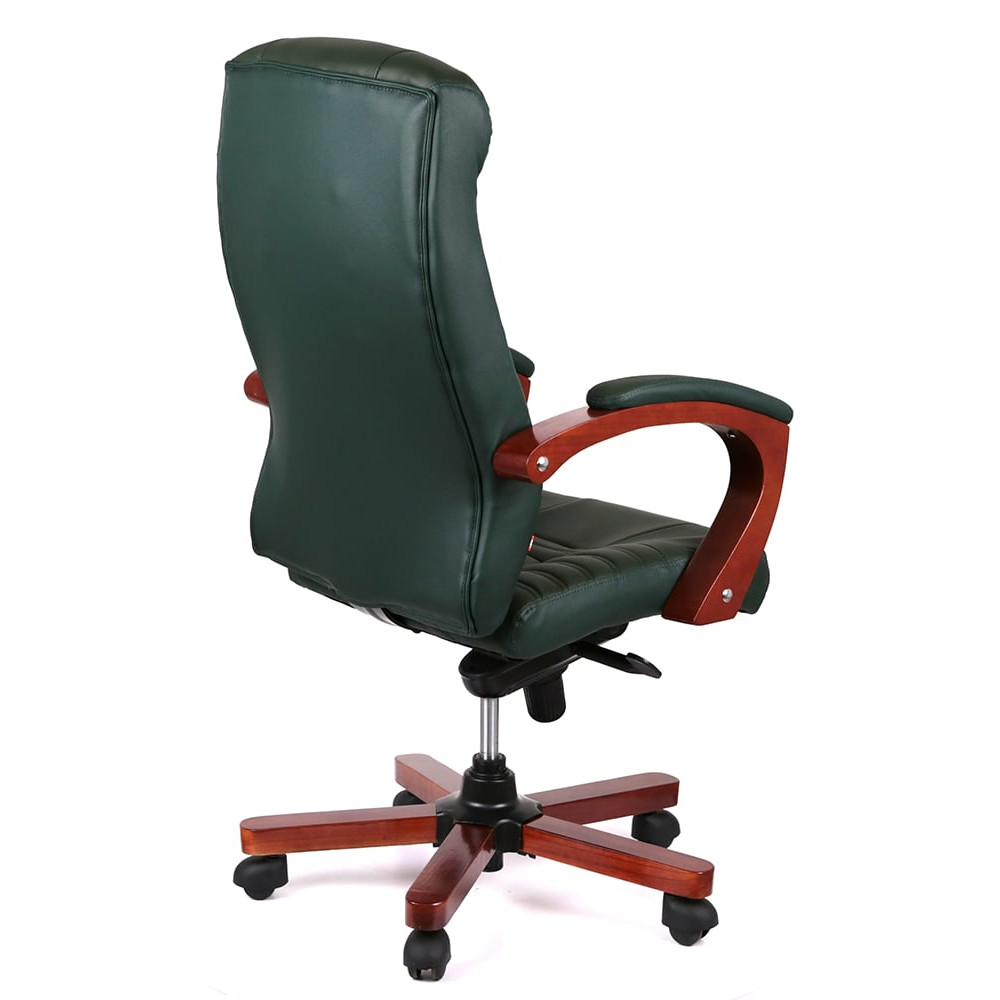 Кресло АКЛАС Атлант EX MB Кожа Lux LC-green