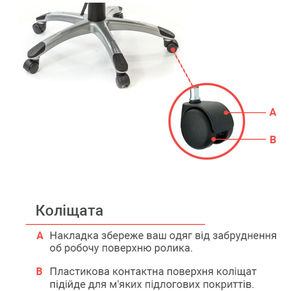 Крісло АКЛАС Вінд PL TILT Червоний