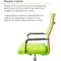 Крісло АКЛАС Кап FX СН TILT Зелений PU Крісло АКЛАС Кап FX СН TILT Зелений PU