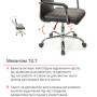 Кресло АКЛАС Кап FX СН TILT Чёрный PU Кресло АКЛАС Кап FX СН TILT Чёрный PU