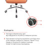 Крісло АКЛАС Натан CH TILT Світло-коричневий PU Крісло АКЛАС Натан CH TILT Світло-коричневий PU