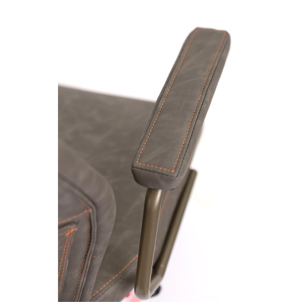 Кресло АКЛАС Ронин CH TILT Wax PU 425 серый