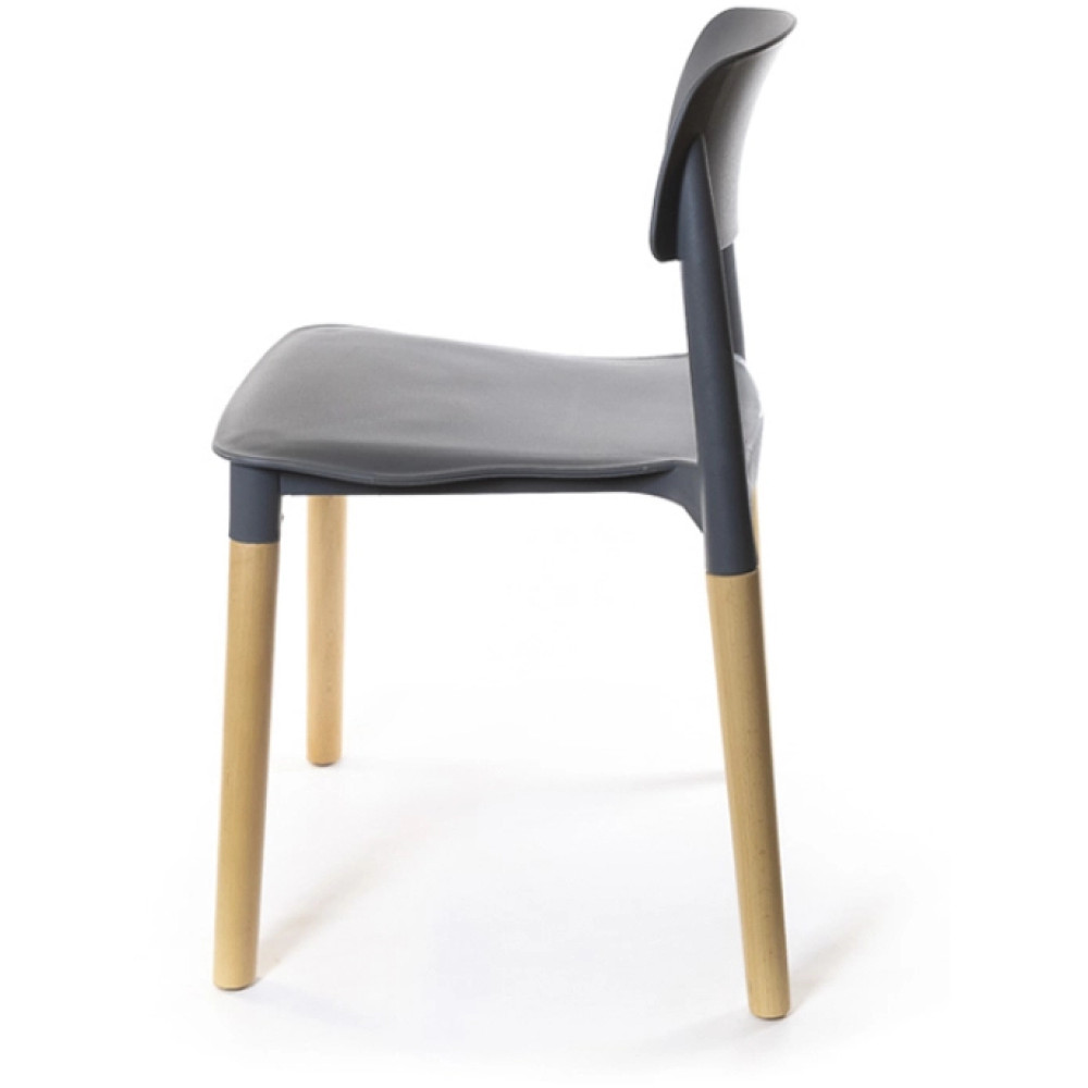 Стілець АКЛАС Фредо EX Сiрий