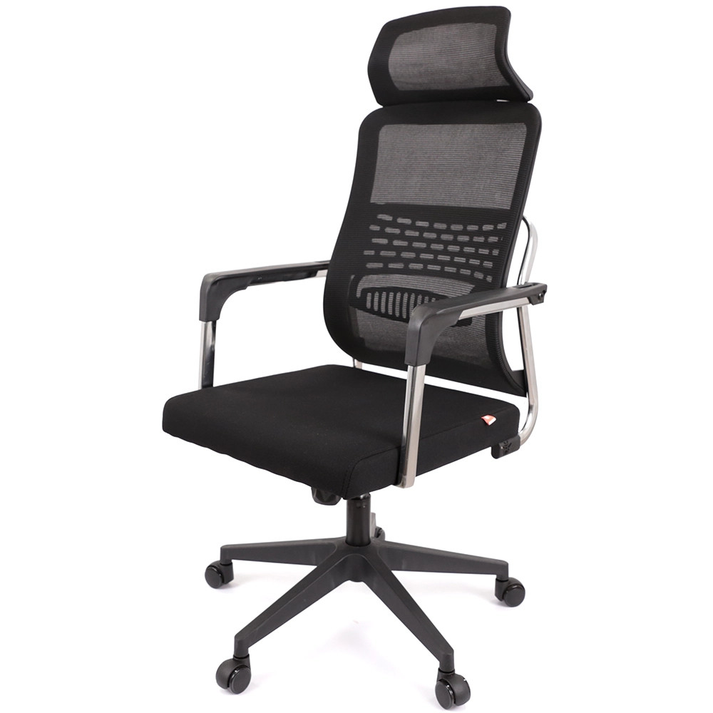 Крісло АКЛАС Вірго HR HB TILT 8002A Чорний