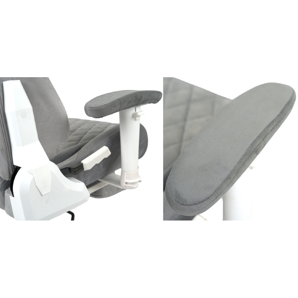 Кресло геймерское АКЛАС Харли R OT-R299H Серый