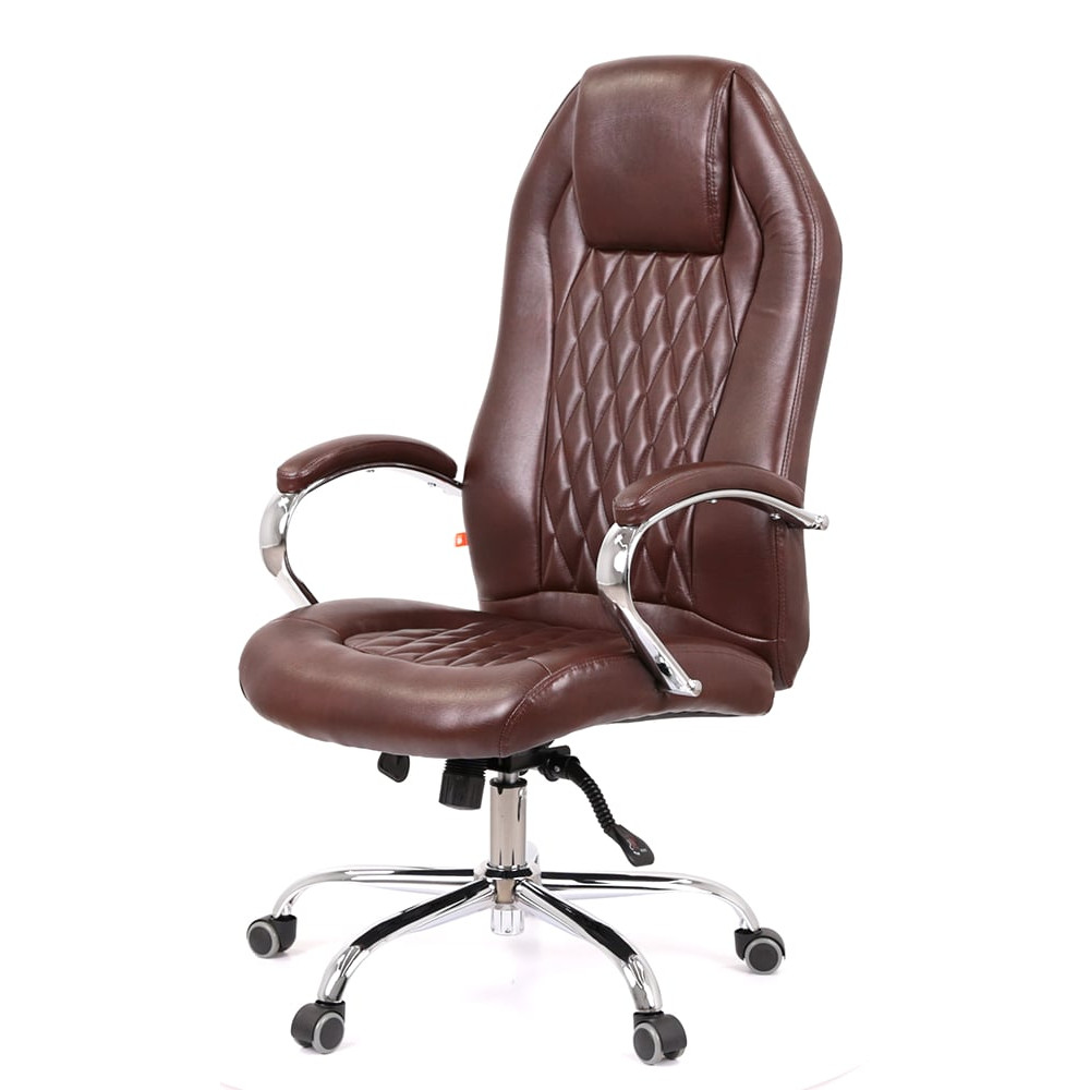 Крісло АКЛАС Альваро ANF Темно-коричневий PU