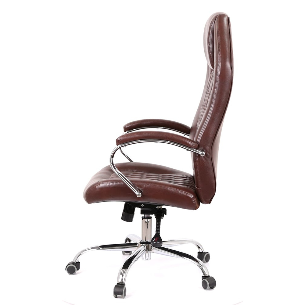 Крісло АКЛАС Альваро ANF Темно-коричневий PU