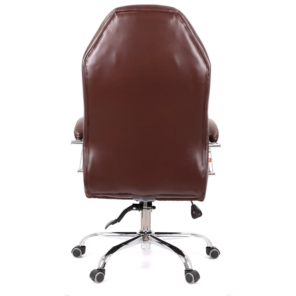 Крісло АКЛАС Альваро ANF Темно-коричневий PU