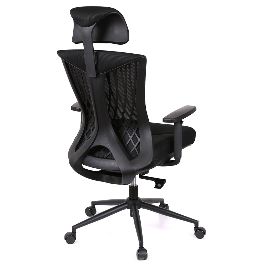 Кресло АКЛАС Тауер BL R-SR SP-7800BK Mesh 03 black