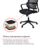 Крісло АКЛАС Доріан BL TILT K-01 black OS-3000 Крісло АКЛАС Доріан BL TILT K-01 black OS-3000