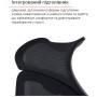 Крісло АКЛАС Доріан BL TILT K-01 black OS-3000 Крісло АКЛАС Доріан BL TILT K-01 black OS-3000