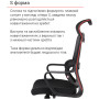 Крісло АКЛАС Доріан BL TILT K-01 black OS-3000 Крісло АКЛАС Доріан BL TILT K-01 black OS-3000