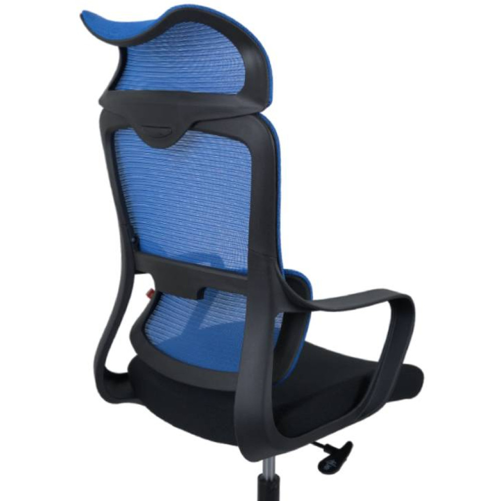 Крісло АКЛАС Доріан BL TILT K-08 Blue OS-3000 Black