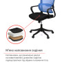 Крісло АКЛАС Доріан BL TILT K-08 Blue OS-3000 Black Крісло АКЛАС Доріан BL TILT K-08 Blue OS-3000 Black