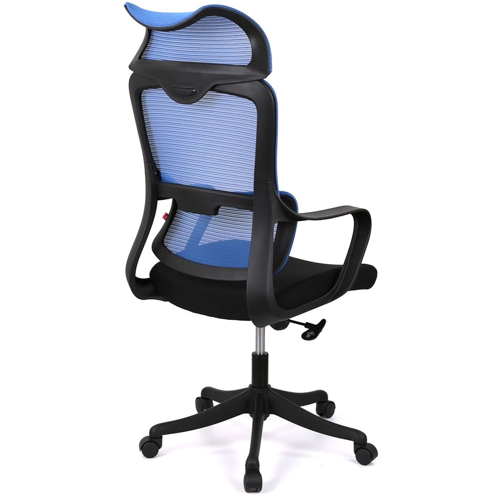 Крісло АКЛАС Доріан BL TILT K-08 Blue OS-3000 Black