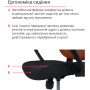 Крісло АКЛАС Доріан BL TILT K-09 Orange OS-3000 Black Крісло АКЛАС Доріан BL TILT K-09 Orange OS-3000 Black