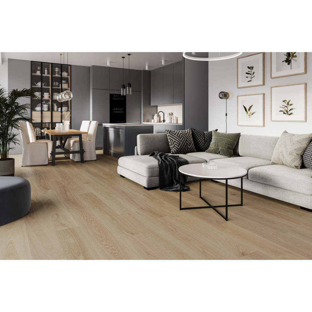 Вінілова підлога NextStep DLE+Pad Flax Oak з підкладкою