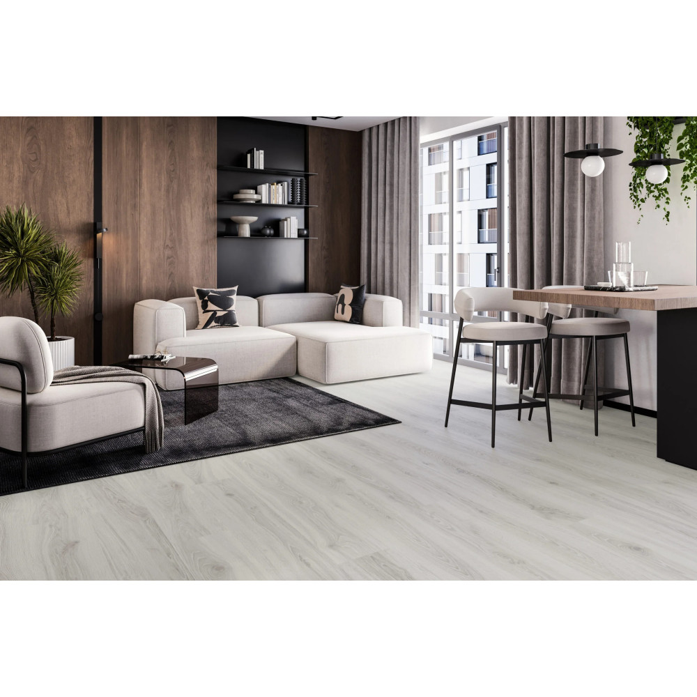 Вінілова підлога NextStep DLE+Pad White Oak з підкладкою